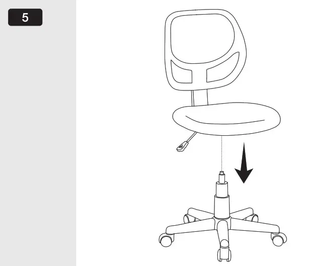 amazonbasics Low-Back Computer 5