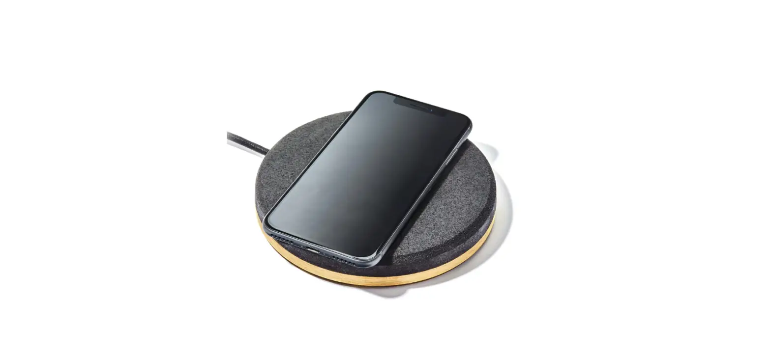 Quest Usa 7090395 Limestone And Cork Wireless Charger User Manual