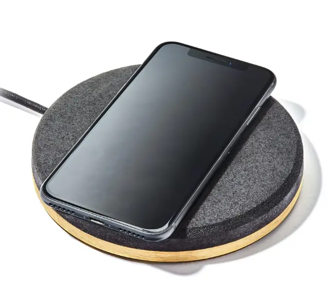 Quest Usa 7090395 Limestone and Cork Wireless Charger PRODUCT