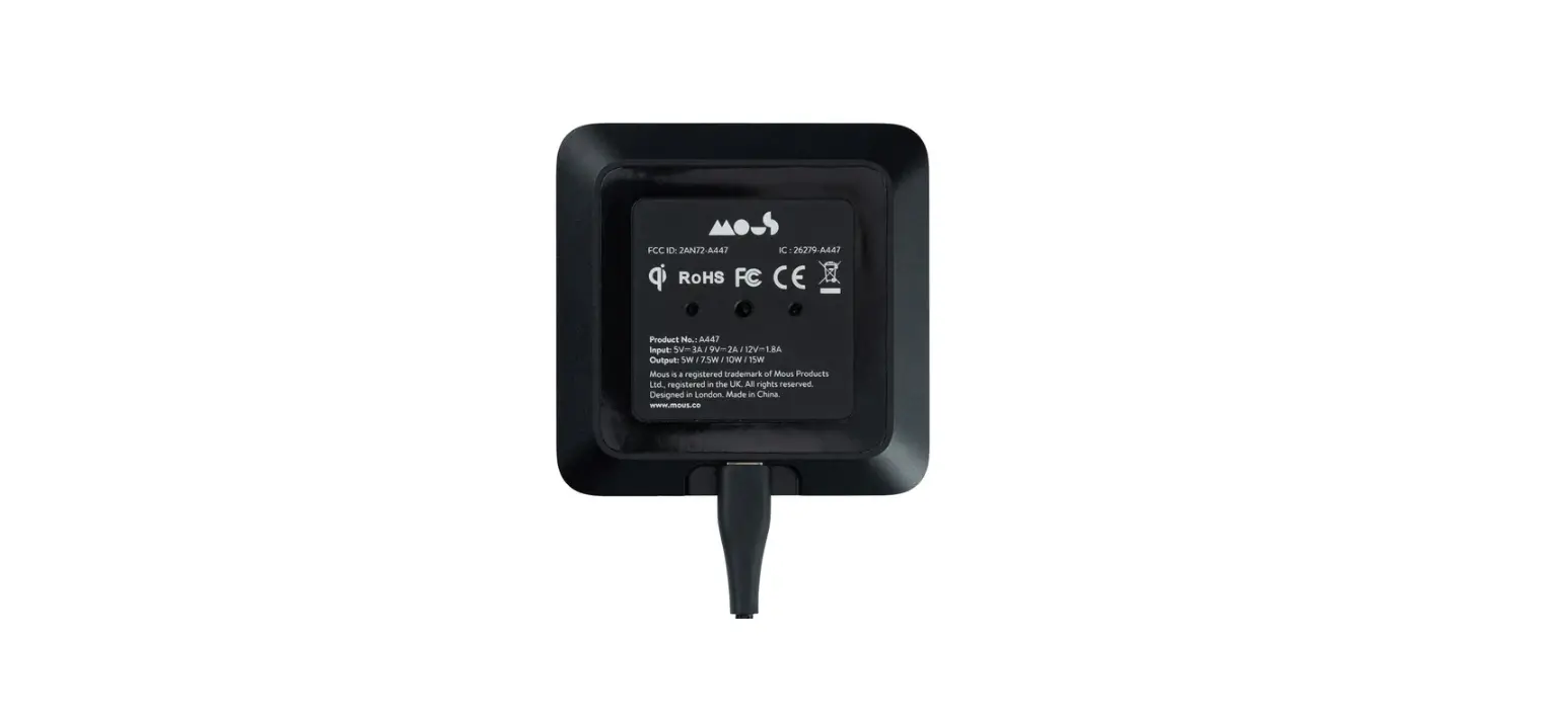 Mous A447 Wireless Charging (15w) User Manual