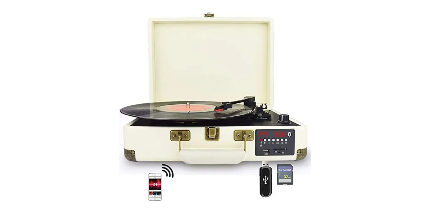 Create B073sm482m Portable Turntable With Bluetooth Usb And Mp3 User Manual Create B073sm482m Portable Turntable With Bluetooth Usb And Mp3 User Manual