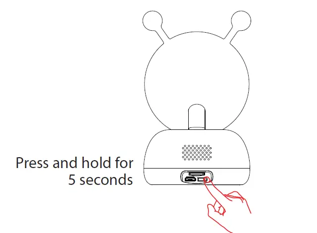 Uniden BW6141R 5.0” LCD Portable Wireless Baby Monitoring System Owner's fig 9