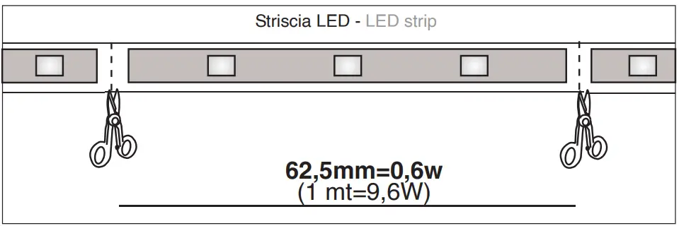 NEMO 20148834 Riga Transparent Light Strip - fig 1