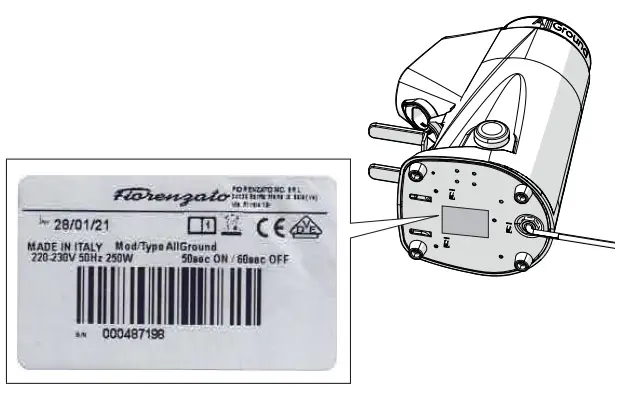 Fiorenzato F71 EK XGi Coffee grinder - fig1