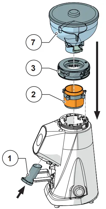 Fiorenzato F71 EK XGi Coffee grinder - fig41