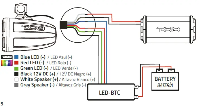 DS18-CF-x10tpneo-10 Inch-Carbon-Fiber-Texture-Marine-ToweR-Neodymium-Speaker-07