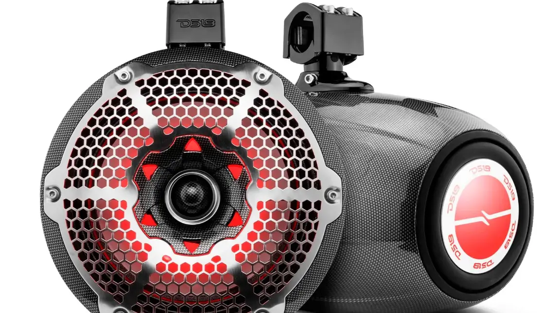 Ds18 Cf-x10tpneo 10 Inch Carbon Fiber Texture Marine Tower Neodymium Speaker Owner's Manual