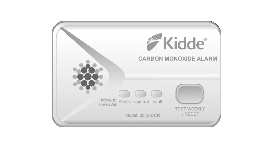 Kidde 2030-dcr Battery Carbon Monoxide Alarm Installation Guide Kidde 2030-dcr Battery Carbon Monoxide Alarm Installation Guide