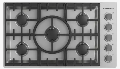 Fisher Paykel CDV3-365H-N Gas Cooktop