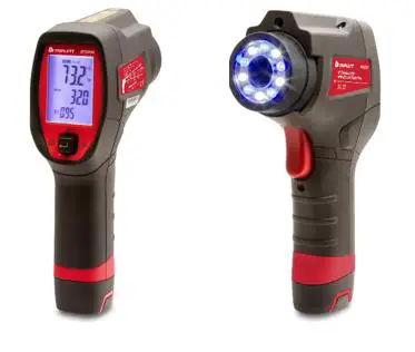 TRIPLETT IRTUV50 IR Thermometer with Built in UV Refrigerant Leak Detector and Flashlight