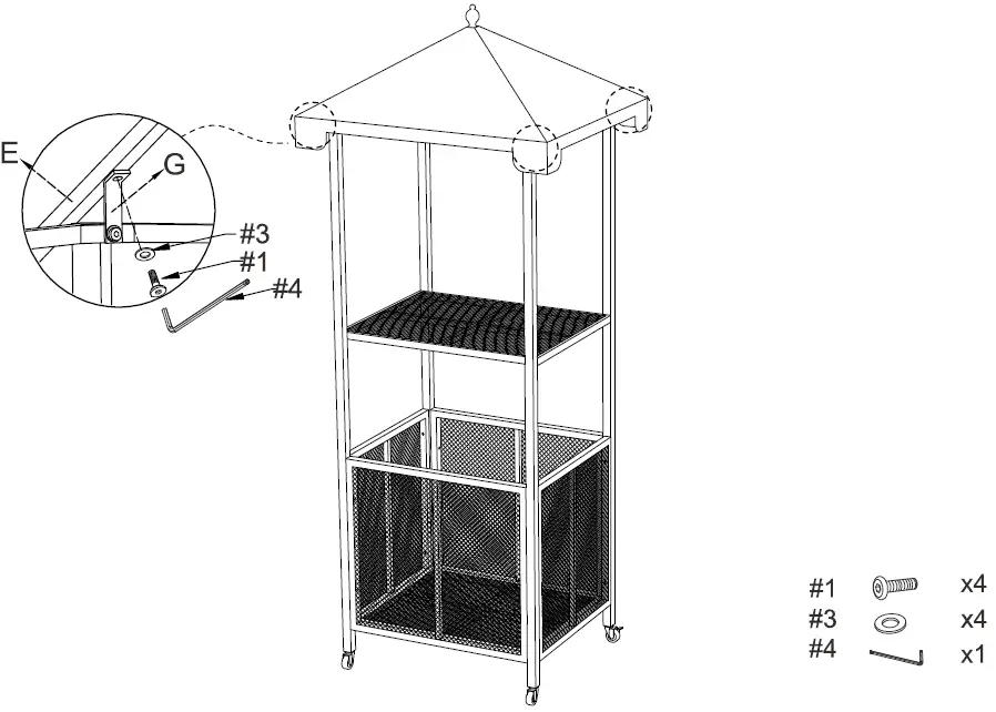 CROSLEY-CO7309-Outdoor-Towel-Valet-FIG-12