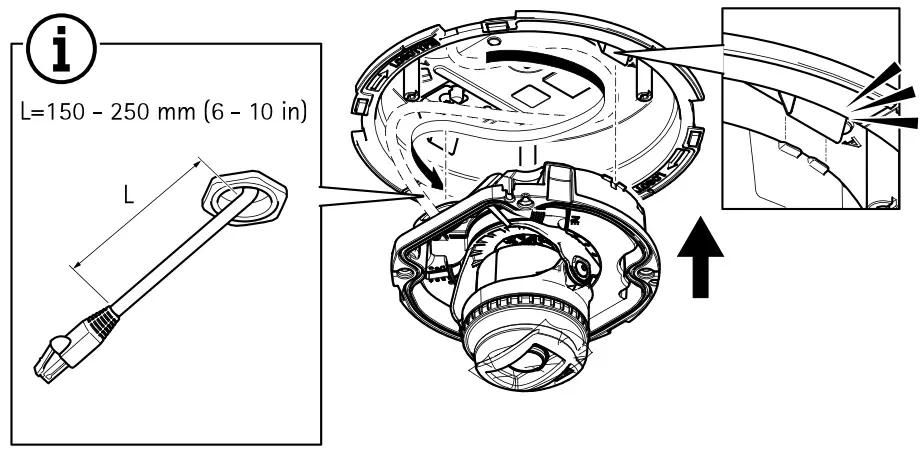 AXIS COMMUNICATIONS TP3201-E Recessed Mount - fig11