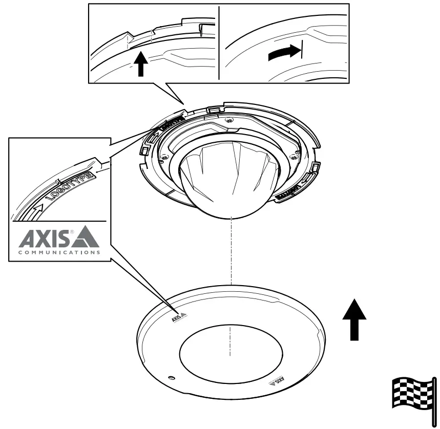 AXIS COMMUNICATIONS TP3201-E Recessed Mount - fig14