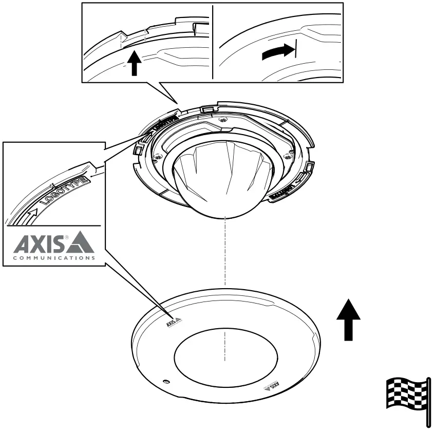 AXIS COMMUNICATIONS TP3201-E Recessed Mount - fig19