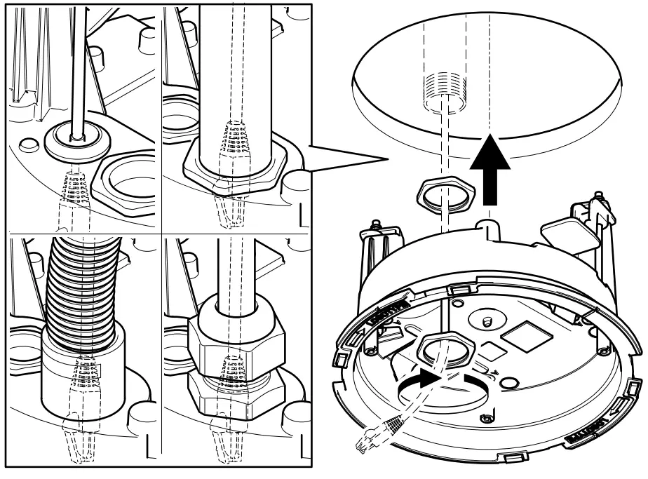 AXIS COMMUNICATIONS TP3201-E Recessed Mount - fig7