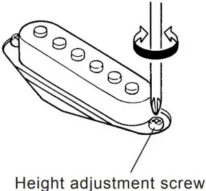 PICKUP HEIGHT ADJUSTMENT