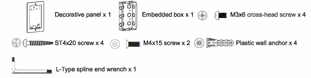 Akuvox-R20A-2-Compact 2 Wire Video-Doorphone-FIG3