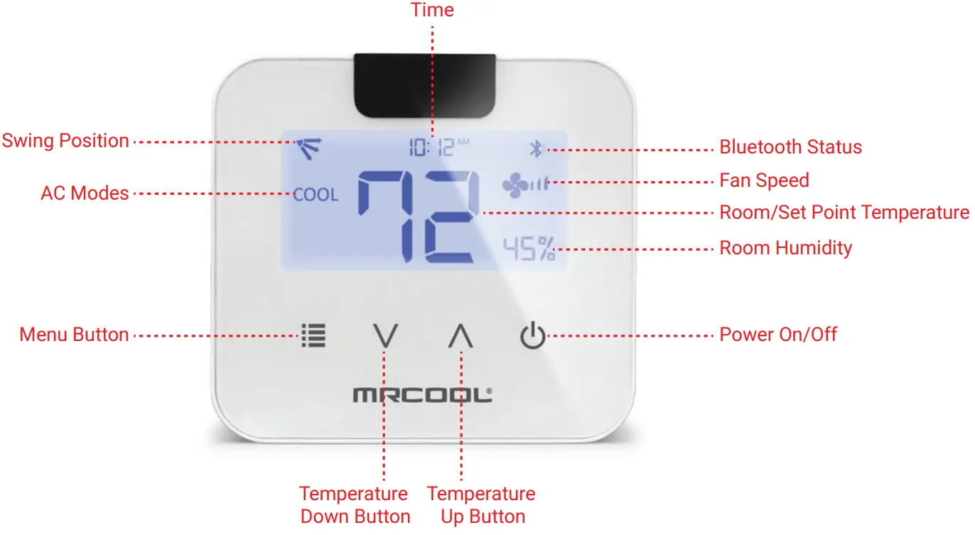 MRCOOL Mini Stat IR WiFi Thermostat for Ductless Mini Split - Time