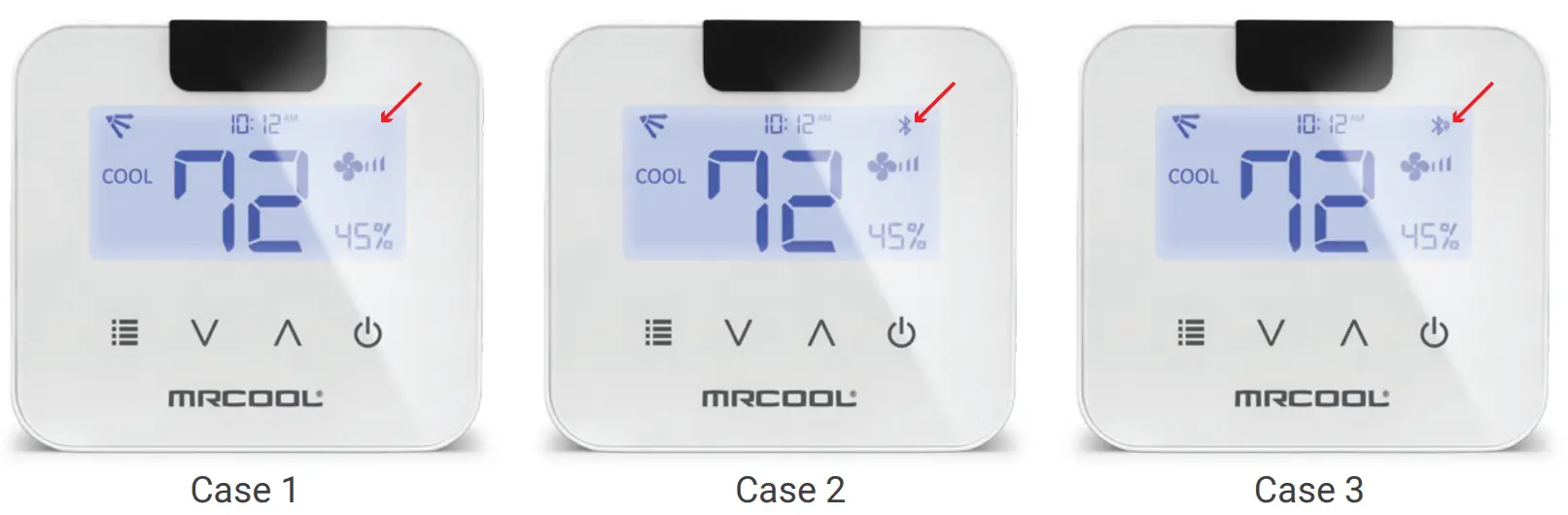 MRCOOL Mini Stat IR WiFi Thermostat for Ductless Mini Split - smartphone