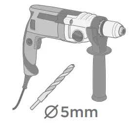 somfy 1870289 Protect Smoke Alarm Sensor - Drill
