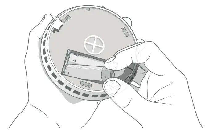 somfy 1870289 Protect Smoke Alarm Sensor - batteries