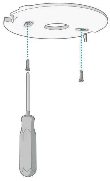 somfy 1870289 Protect Smoke Alarm Sensor - plate