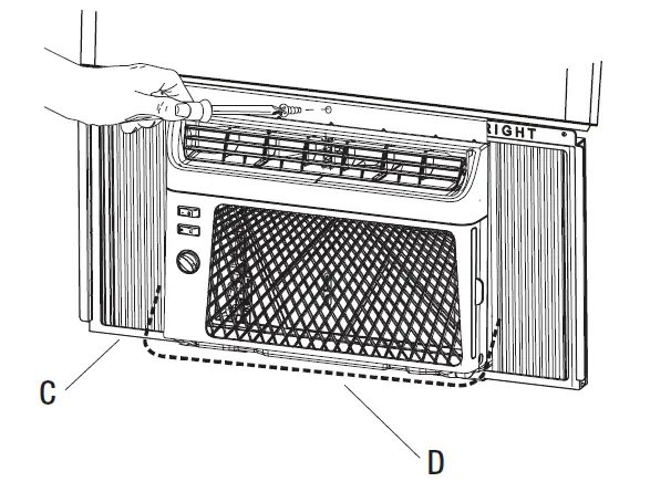 VISSANI VWA05 Window Air Conditioner FIG 17
