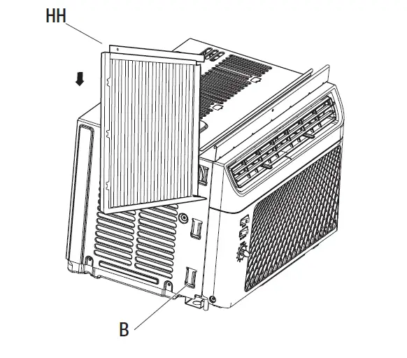 VISSANI VWA05 Window Air Conditioner FIG 9