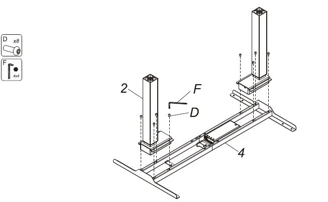 FLEXISPOT EC3B-V2 EC3 Dual Motor Electric Standing Desk fig 4