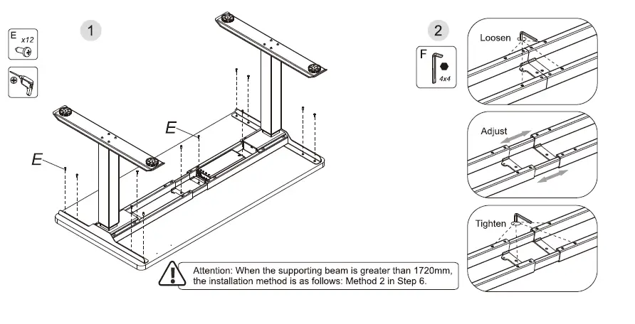 FLEXISPOT EC3B-V2 EC3 Dual Motor Electric Standing Desk fig 6