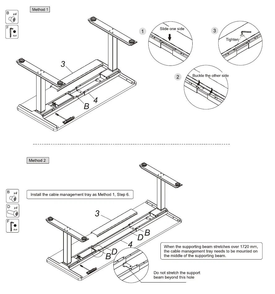 FLEXISPOT EC3B-V2 EC3 Dual Motor Electric Standing Desk fig 9