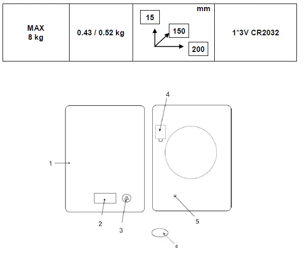 SCARLETT-SC-KS57P30-Kitchen-Scale-FIG-1