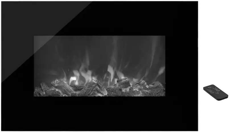 anslut 017710 Wall Mounted Decorative Fireplace