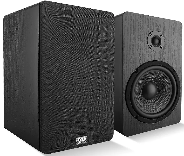 Pyle-PSMSP6-Home-Theater-Wooden-Bookshelf-Speakers-0.75-Inches-Product