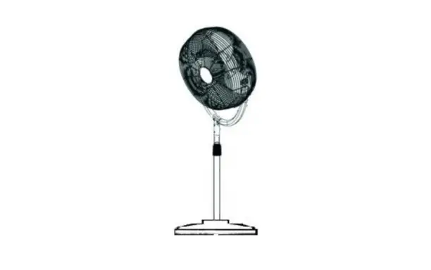 Electriq 16/20 Inch High Velocity Stand Fan User Manual
