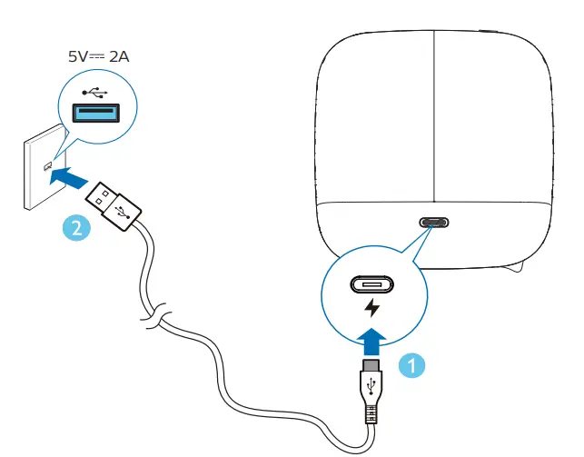 Philips S4807 Outdoors Wireless Bluetooth Speaker-3