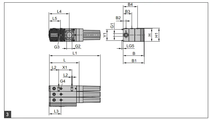 AVENTICS EMS Multistage Ejector - Fig 1
