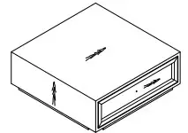 ACME LV00749 Brantley 22 in Oak Square Wood End Table with Shelf and Drawer - Parts