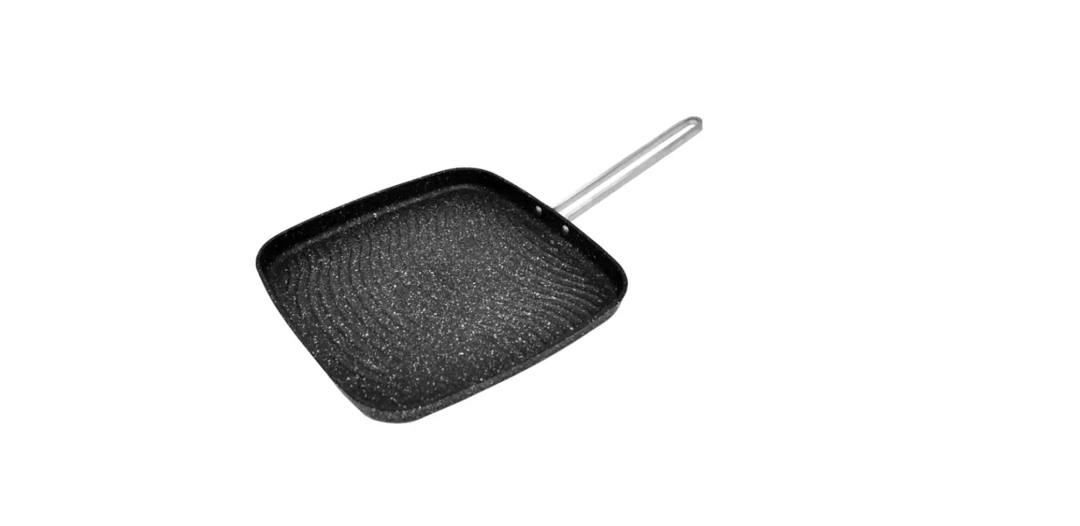 Starfrit Srft030280 The Rock Grill Pan With S/s Wire Handle User Manual