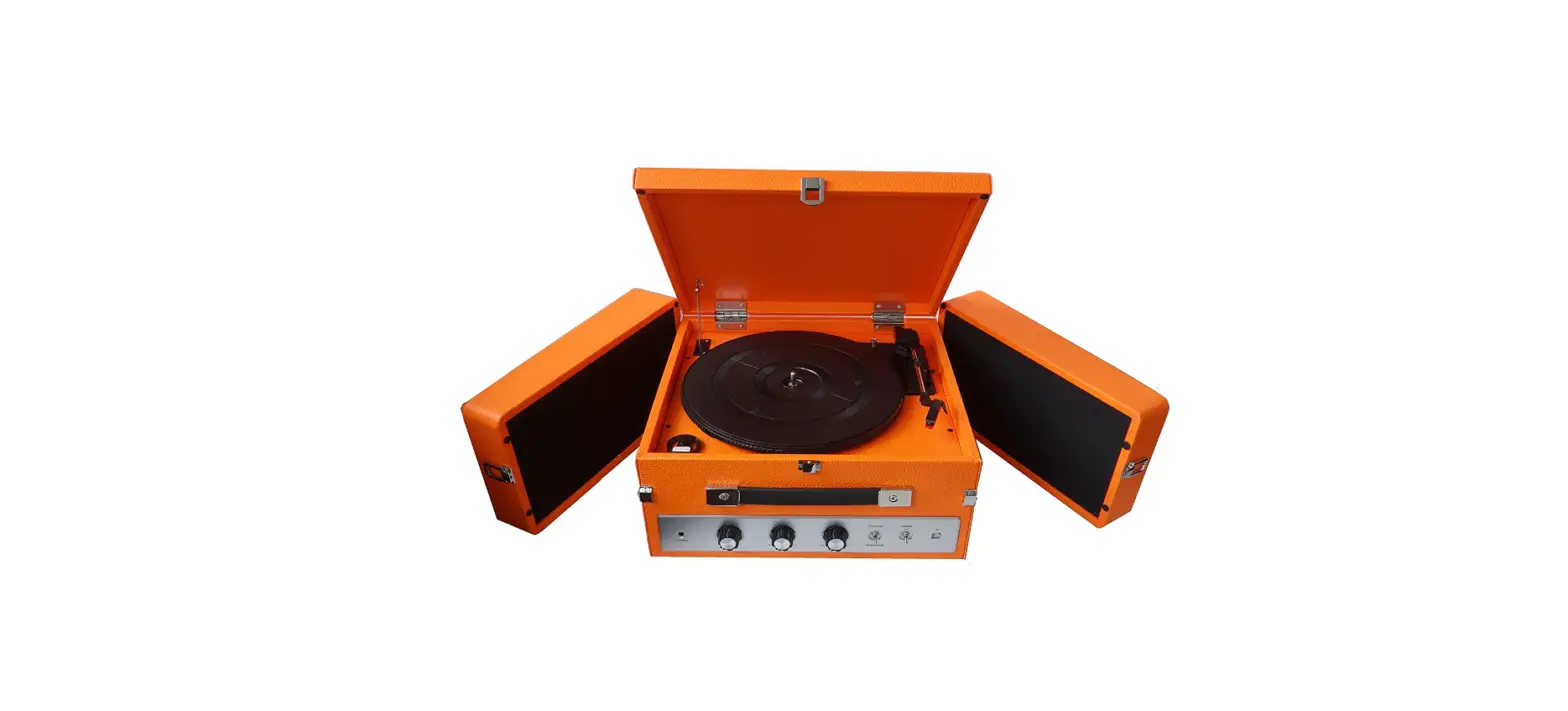 Pyle Pltt82btor Bluetooth Suitcase Record Player User Guide