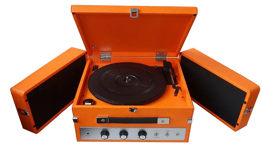 Pyle Bluetooth Suitcase Record Player-PRODUCT
