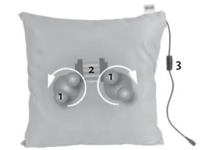 Comfy-Massage-Pillow-Instruction-fig-1