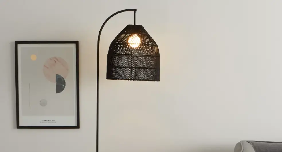 Qazqa 105538 Modern Black Table Lamp Instructions