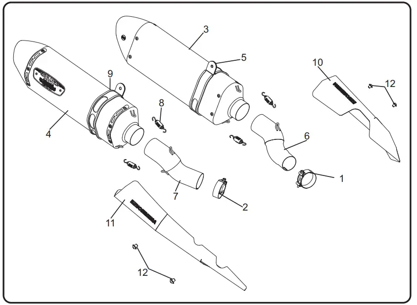 Yoshimura-R77 -Dual-Race-Exhaust-System-Suzuki-Hayabusa-2022-fig-1