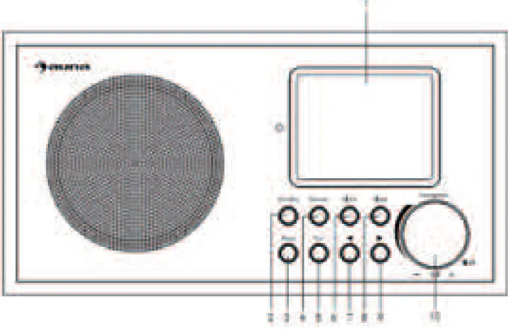 auna 10032791 Star Mini Two Mini HiFi Internet Radio 01