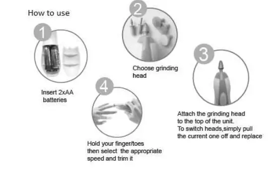 Coopers-OF-STORTFORD-H912i-Electric-Nail Trimmer-3