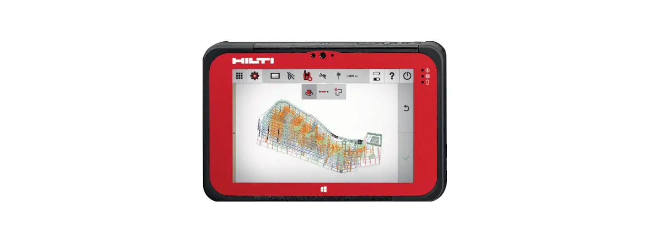 Hilti Plt 400 Layout Tablet Instruction Manual