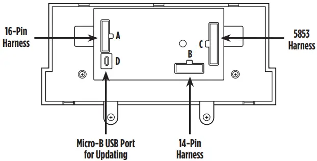Metra 99-5853CH ISO DIN radio provision with pocket-INSTALLATION