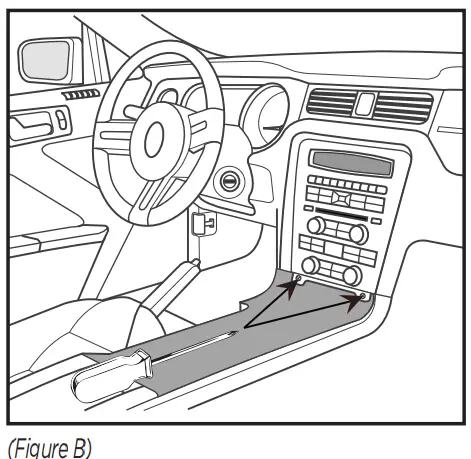 Metra 99-5853CH ISO DIN radio provision with pocket-figre 2