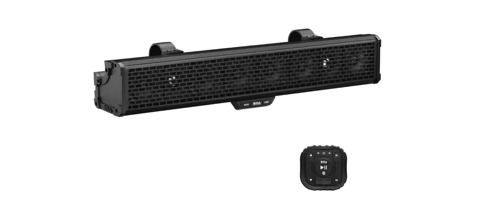 Boss Audio Systems Brrc27 27 Inch Atv Utv Sound Bar User Guide
